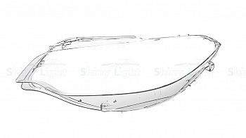 СТЕКЛО ФАРЫ ЛЕВОЕ BMW 2 SERIES F22 14-21