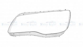 СТЕКЛО ФАРЫ ЛЕВОЕ CHRYSLER 300C 11-23