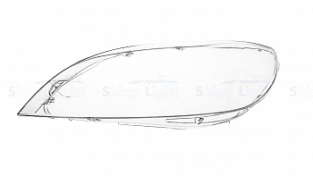 СТЕКЛО ФАРЫ ЛЕВОЕ VOLVO V40 CROSS COUNTRY 16-19