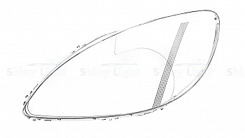 СТЕКЛО ФАРЫ ЛЕВОЕ MERCEDES-BENZ VITO/VIANO W639 03-10