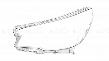 СТЕКЛО ФАРЫ ЛЕВОЕ SUBARU FORESTER 19-21