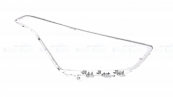 СТЕКЛО ФАРЫ ПРАВОЕ HYUNDAI CRETA 16-21
