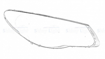 СТЕКЛО ФАРЫ ПРАВОЕ HYUNDAI ELANTRA HD 06-11