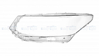 СТЕКЛО ФАРЫ ЛЕВОЕ CHANGAN CS95 23+