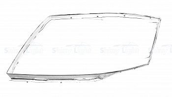 СТЕКЛО ФАРЫ ЛЕВОЕ TOYOTA ALPHARD 02-05