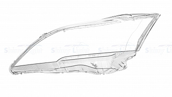 СТЕКЛО ФАРЫ ЛЕВОЕ HONDA CR-V 07-12