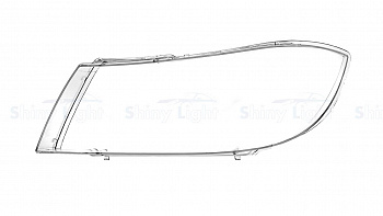СТЕКЛО ФАРЫ ЛЕВОЕ LIFAN SOLANO 08-15