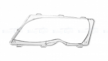 СТЕКЛО ФАРЫ ЛЕВОЕ BMW 3 SERIES E46 01-05