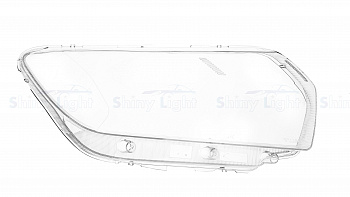 СТЕКЛО ФАРЫ ПРАВОЕ RENAULT LOGAN 18-22