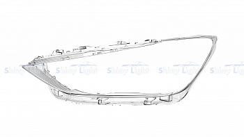 СТЕКЛО ФАРЫ ЛЕВОЕ BAIC U5 PLUS 21-25 LED