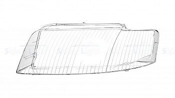 СТЕКЛО ФАРЫ ЛЕВОЕ AUDI A4 B6 00-06
