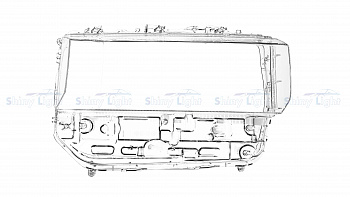 СТЕКЛО ФАРЫ ПРАВОЕ TOYOTA PRADO 250 23+ FULL LED
