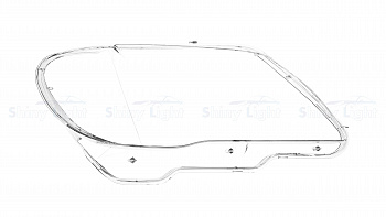 СТЕКЛО ФАРЫ ПРАВОЕ BMW 7 SERIES E66 05-08