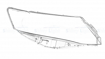 СТЕКЛО ФАРЫ ПРАВОЕ TOYOTA ALLION T260 07-10