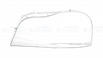 СТЕКЛО ФАРЫ ЛЕВОЕ VOLVO XC90 02-14