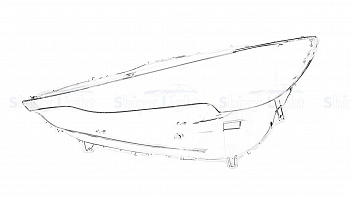 СТЕКЛО ФАРЫ ЛЕВОЕ MAZDA CX-5 17-22