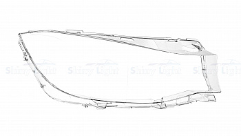 СТЕКЛО ФАРЫ ПРАВОЕ 3 SERIES F34 GT 16-19