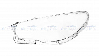 СТЕКЛО ФАРЫ ЛЕВОЕ BMW 5 SERIES GT F07 13-16 LED