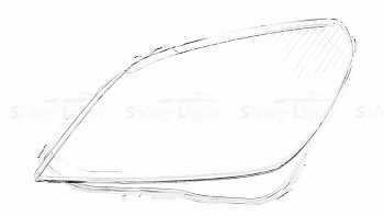 СТЕКЛО ФАРЫ ЛЕВОЕ OPEL ASTRA H 04-14