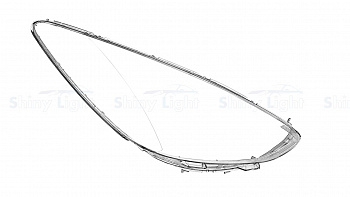 СТЕКЛО ФАРЫ ПРАВОЕ MAZDA 2 DE 07-14