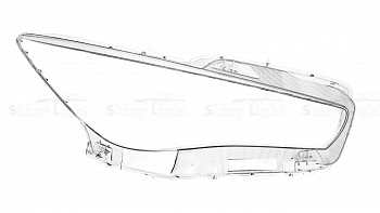 СТЕКЛО ФАРЫ ПРАВОЕ INFINITI Q50 13-22