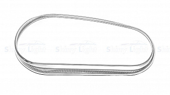 СТЕКЛО ФАРЫ ПРАВОЕ VW GOLF 4 98-04