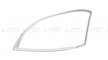 СТЕКЛО ФАРЫ ЛЕВОЕ CHERY FORA A21 06-11