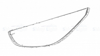 СТЕКЛО ФАРЫ ЛЕВОЕ HYUNDAI IX35 13-15
