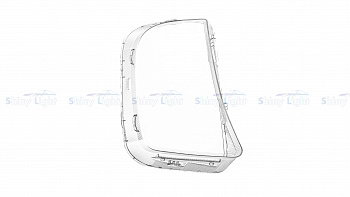 СТЕКЛО ФАРЫ ПРАВОЕ TENET T8 25+